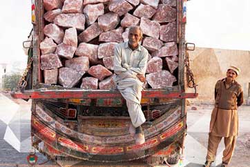 A shipment of Himalayan Salt Blocks