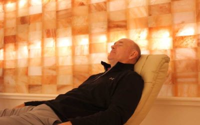 What are the benefits of salt therapy for people with respiratory health issues?